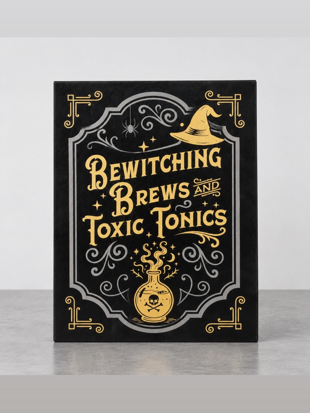 Target Bewitching Brews Wood Storage Book
